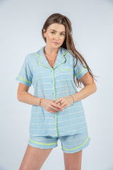 Lazy pajama-Baby Blue