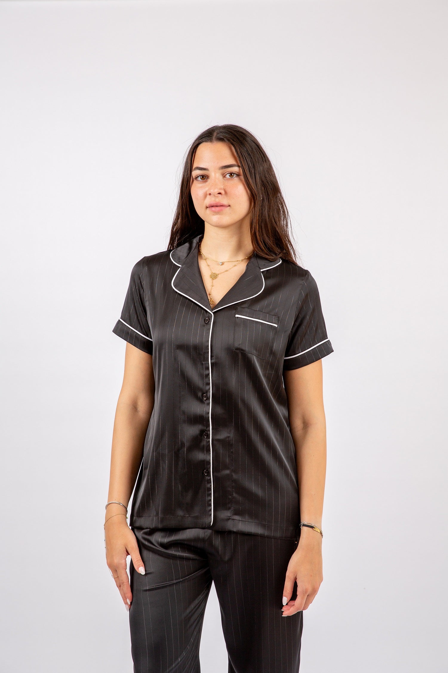 Nighty pajama-Black