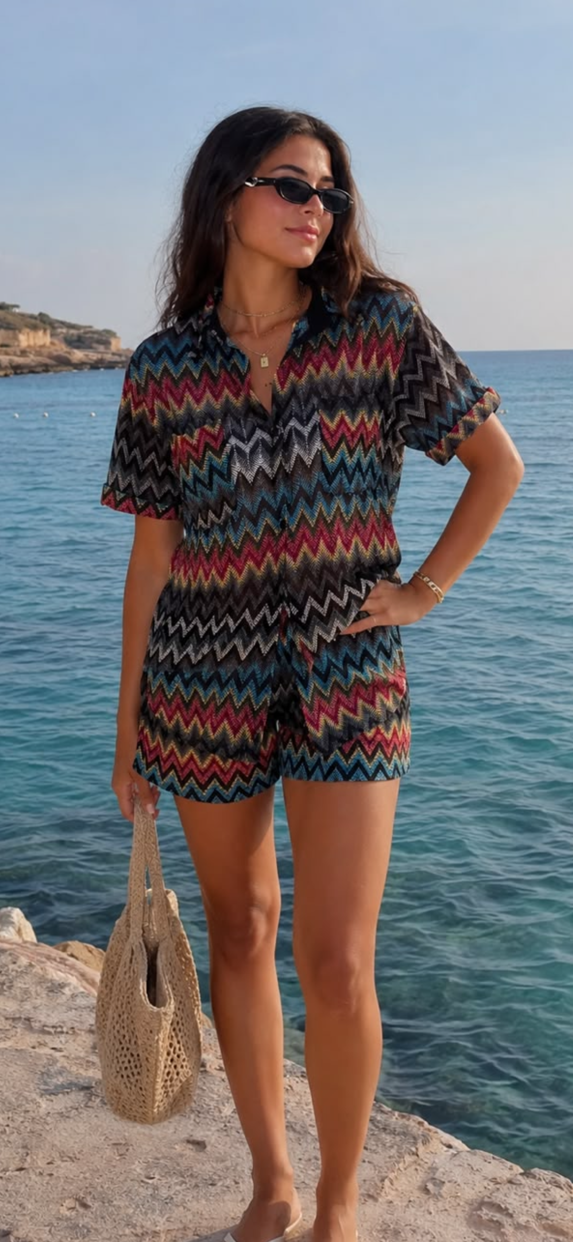 Zigzag beach set 👌