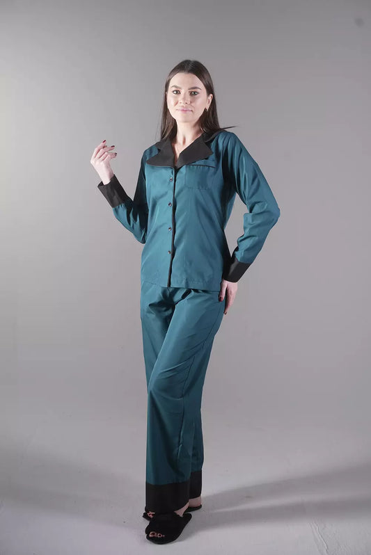 Winter Satin Teal /Black